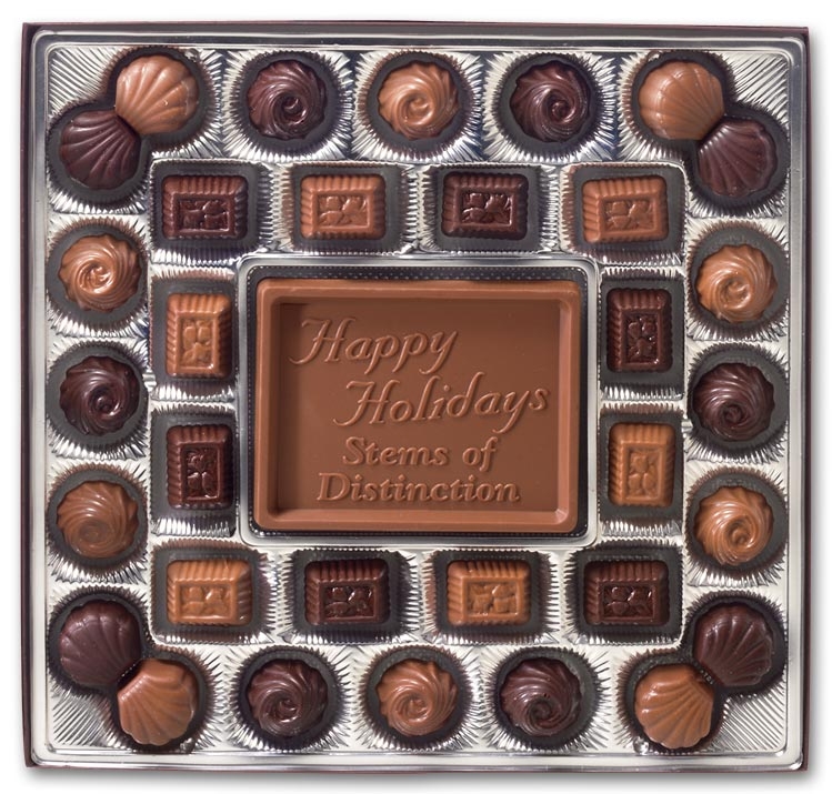 108687 - Medium Holiday Chocolate Gift Boxes: Truffles