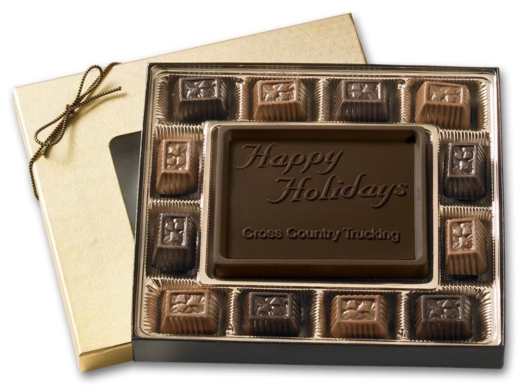 108715 - Small Holiday Chocolate Gift Boxes: Truffles