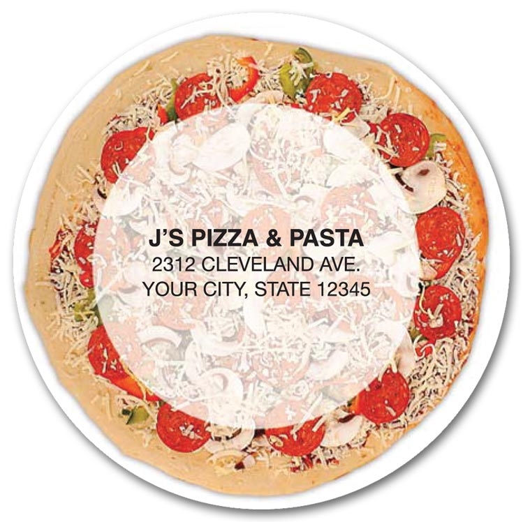 108867 - Personalized Pizza Magnets