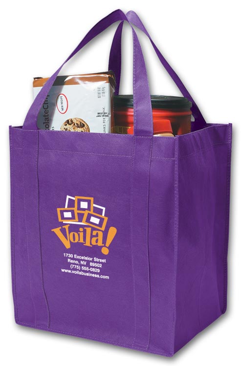 Custom Grocery Shopper Tote for Promotions