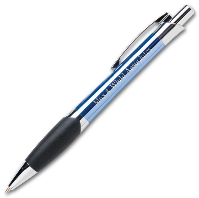 This customized Imprezza pen is a perfect way to promote your business.