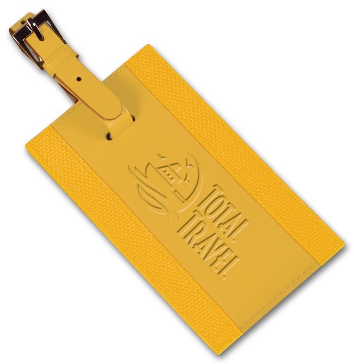 109456 - Personalized Leather Luggage Tags