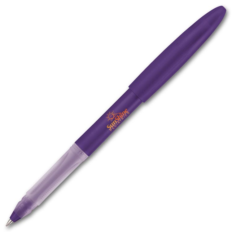 Showcase your name and logo on this fun Uniball Gel Stick Pen.