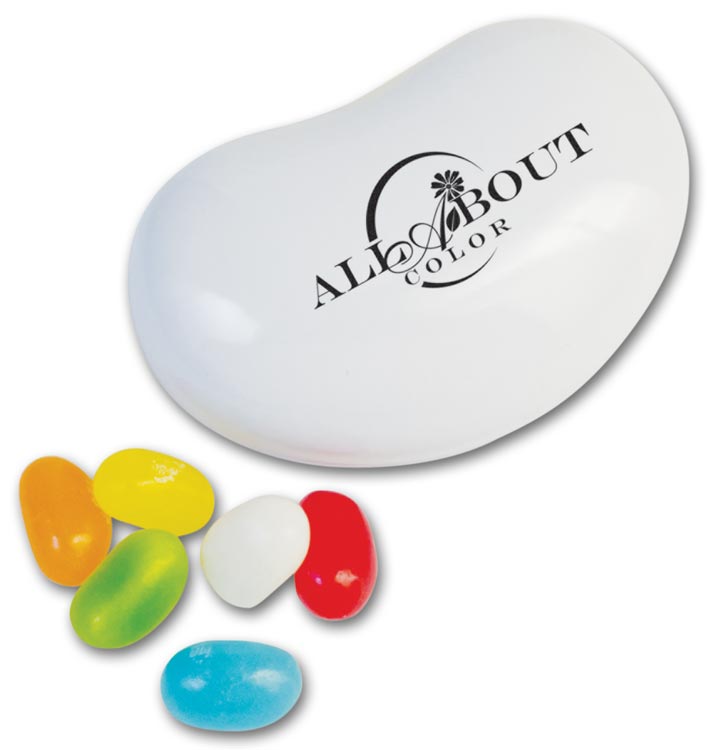 Jelly belly tin with your company's imprint