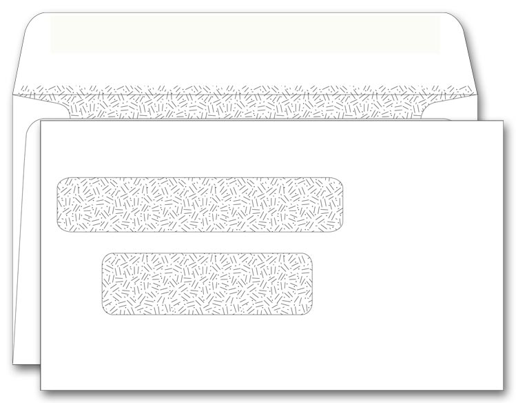 Custom Double Window Envelope for Promotion