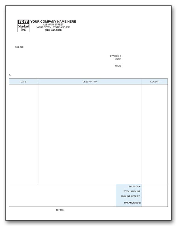 These professional invoices are perfect to allow your customers to pay their bills with ease and integrity.