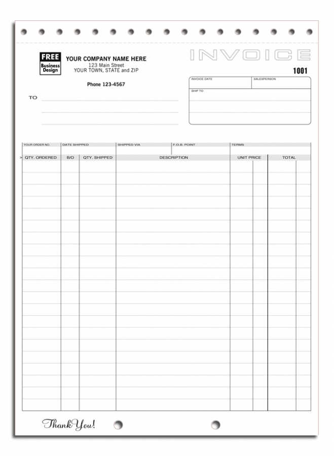 122 - Custom Shipping Invoices | Shipping Invoices Printing