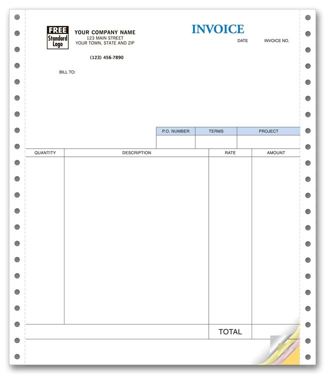 13050 - Continuous QuickBooks® Service Invoices