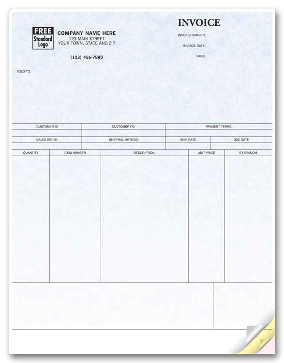 A perfect form to keep accurate records of all of your products sold.