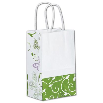These Shopping Paper Bags are ideal for the retail space. They beautifully package any purchase with flair.
