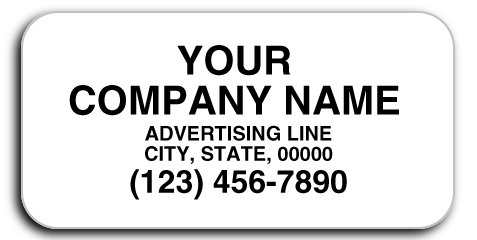 Advertise your business with this Magnetic Car Sign.