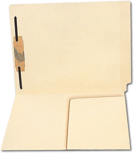 These Half Pocket Medical File Folder come with a handy half pocket inside to store information. End Tab Style.