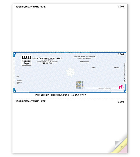 These Laser Peachtree Checks are perfect for paying any bills. For use with inkjet or laser printers.