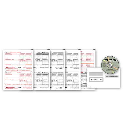 TF7650 - Laser W-2 Form & Tax Preparation Software