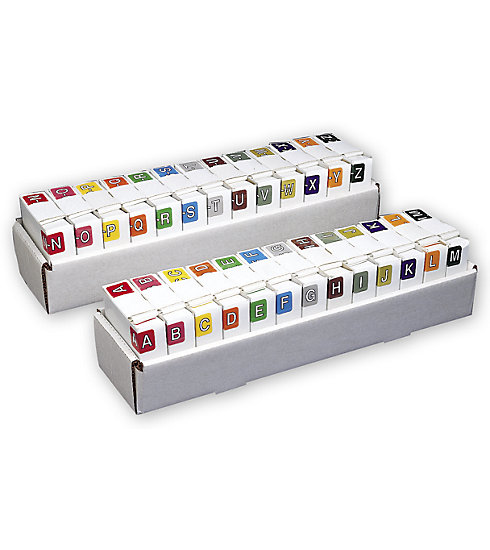 Alpha roll label starter set will help your filing system run smoothly.