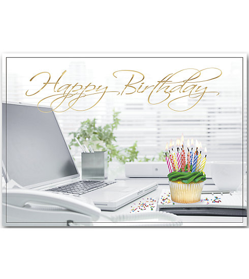 Send the tech-savvy people in your life this fun and upbeat Birthday Card.