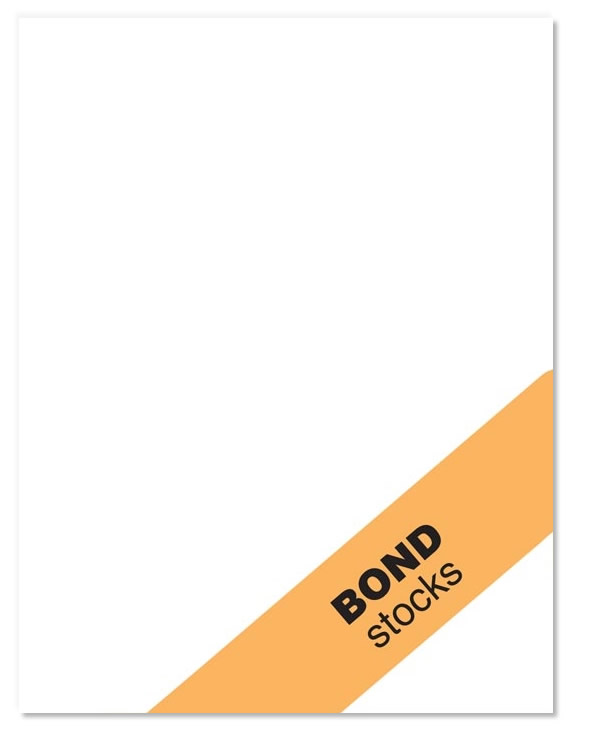 LHS500 - Letterheads - Personalized 20# Bond Letterhead - Blank Sheets