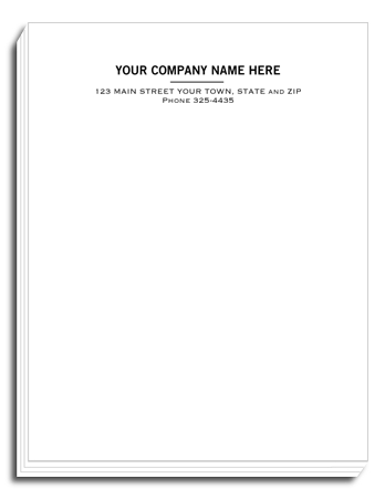 3826 - Personalized Notepad - Notepad Printing (Mini Letterhead)