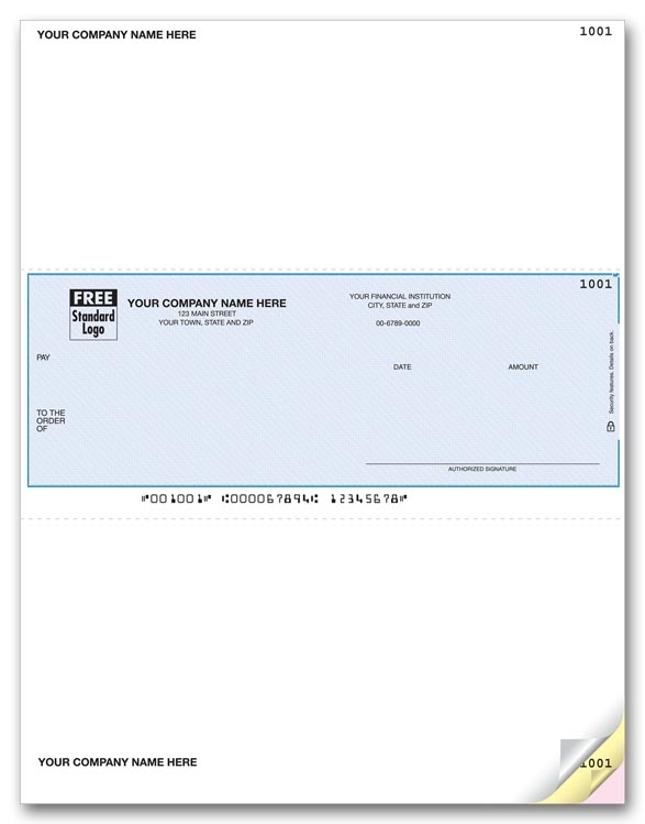 These Accounts Payable Checks are for use with your One-Write Software. Use with inkjet or laser printer.