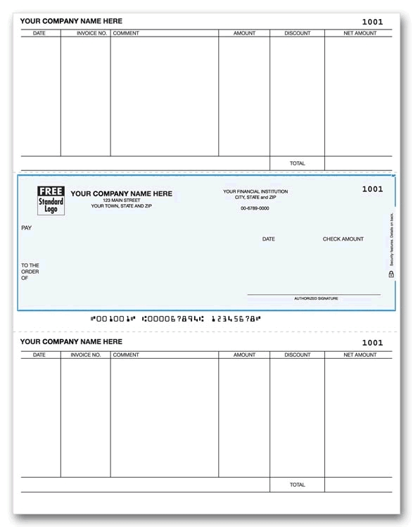 These Laser Accounts Payable Checks are perfect for paying your bills. Use with inkjet or laser printers.