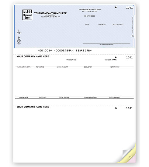 DLT203- Laser Accounts Payable Checks