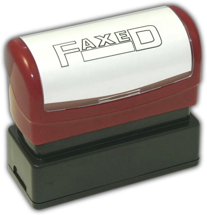 D2267 - Stock Stamps - Pre-Inked FAXED Stamp