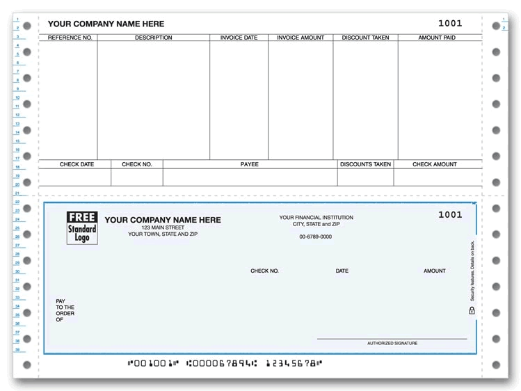 DCB244 - Continuous Accounts Payable Checks