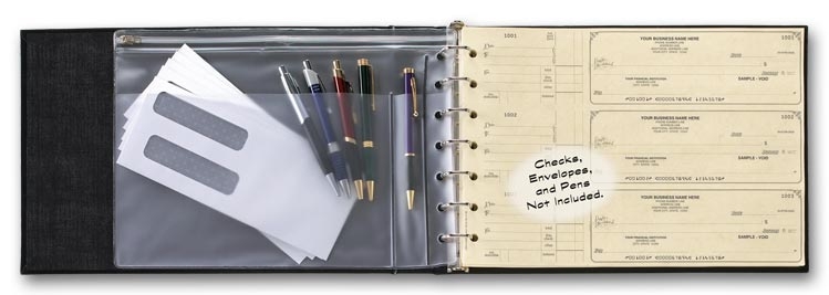 54255N - Check Binder for 3-To-A-Page Checks