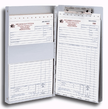 D902 - Aluminum Business Forms Holder