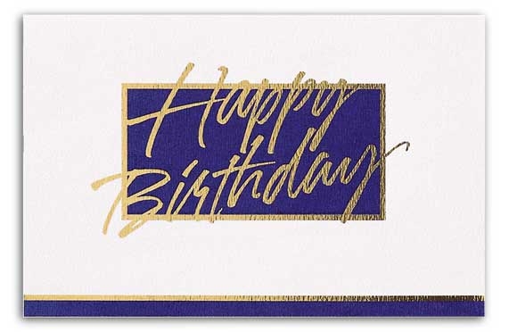 50R15 - Custom Business Greeting Cards - Birthday Cards Printing