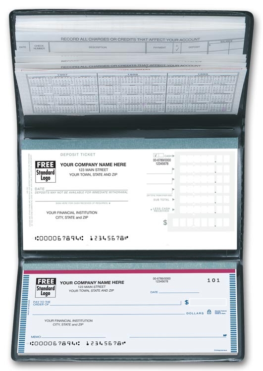 51100N - Compact Business Checks - Single Copy Checks & Deposits