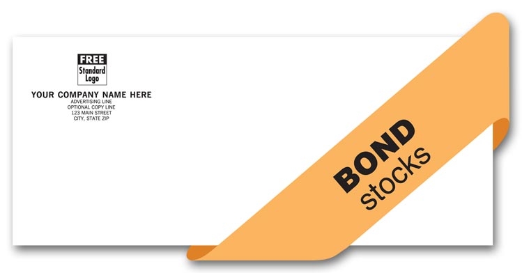 EN500L - Business 24# Bond Textured Envelopes Printing