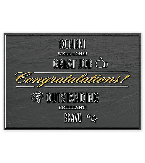 Send your best wishes with this fun congratulatory card.