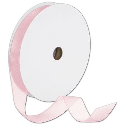 This elegant Sheer Pink Ribbon is the perfect finishing touch for your gift wrapping.