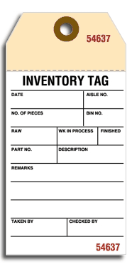 592 - Inventory Tags - Custom Inventory Tag Printing