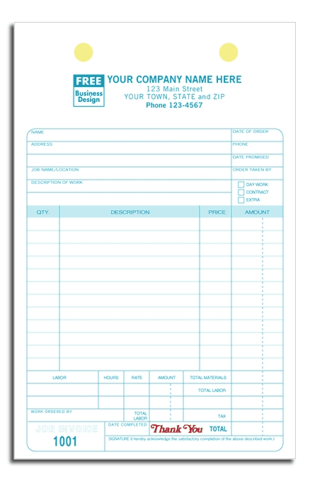 621 - Work Order Forms | Custom Work Order Forms