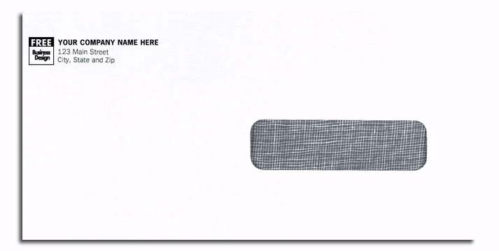 6273 - Custom Claim Form Window Envelope Printing