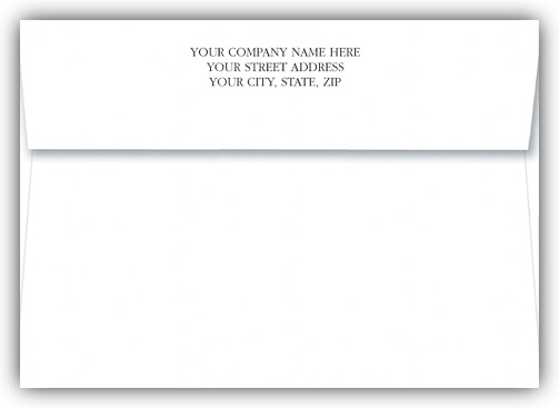 GCE100 - Personalized Envelopes - Greeting Card Envelopes