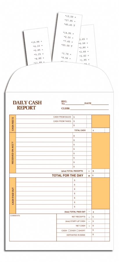 757 - Daily Cash Envelopes