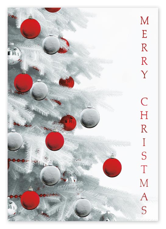 H14646 - Custom Christmas Card - Heavenly Tree