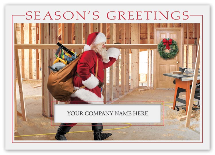 This fun card is perfect for contractors and builders alike.