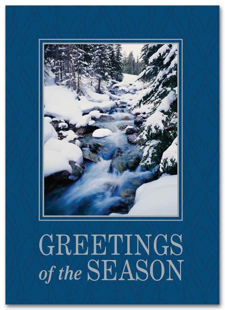 HP2303 - Winter Holiday Cards - Freshly Fallen Snow