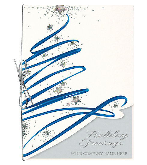 These elegant cards allow you to personalize with your company name printed on the front.