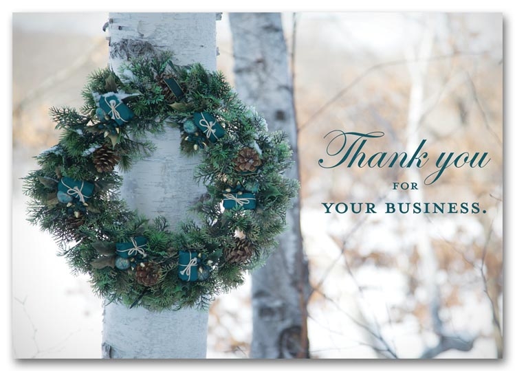 HS1320 - Thank You Holiday Cards - Simple Greetings