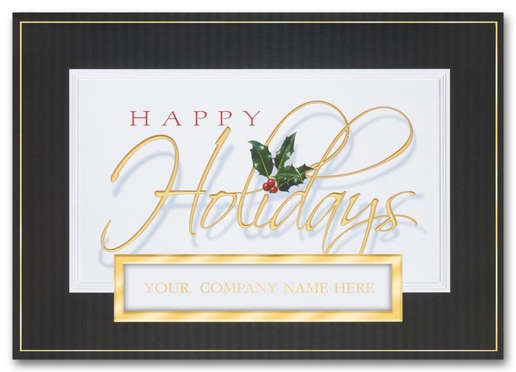 H2632 - Business Holiday Cards | Custom Printed Holiday Cards