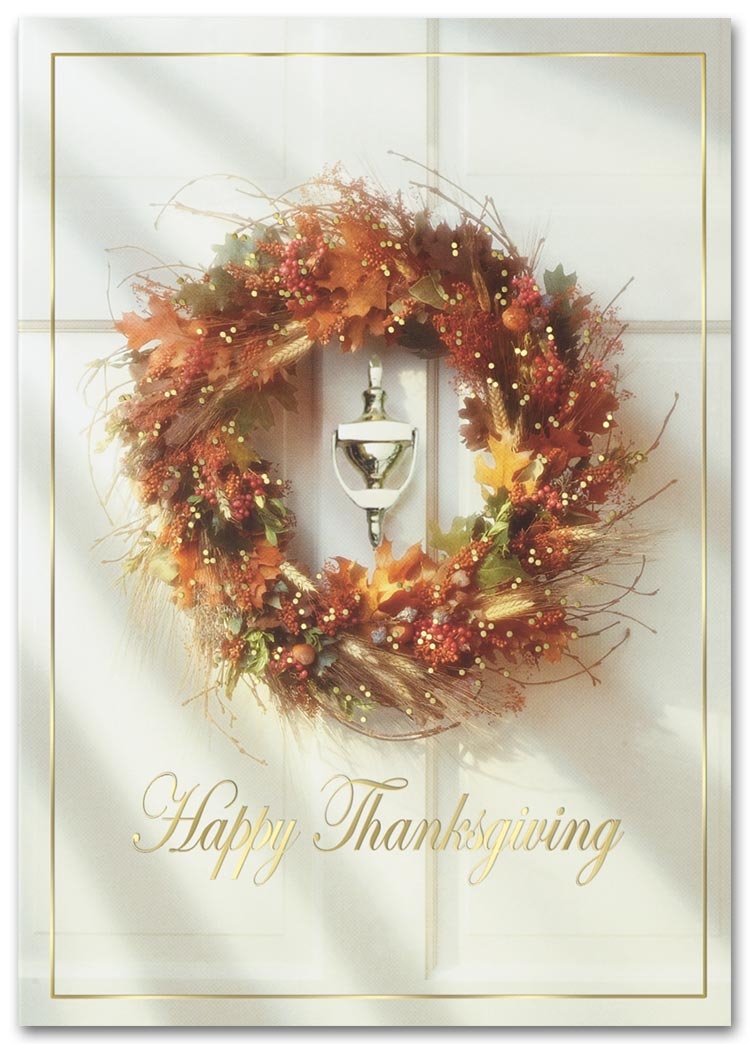H2666 - Personalized Thanksgiving Cards - Thanksgiving Homecoming