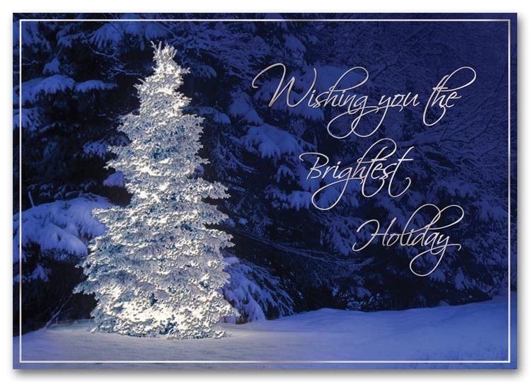 HH1625 - Winter Holiday Cards - Glistening Wonder