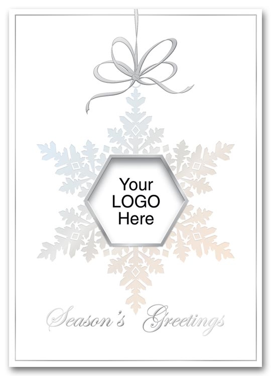 HH1642 - Business Logo Holiday Cards | Holiday Cards With Business Logo