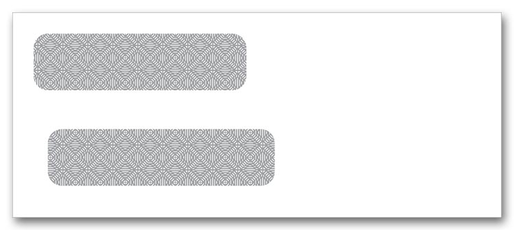 91500 - Confidential Check Envelopes - Two Windows