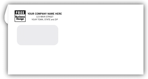 9383 - Custom One Window Envelopes